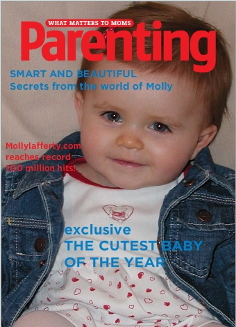Even if Regis and Kelly didn't pick Molly, we think she makes a beautiful cover model!